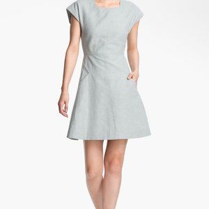 Theksken’s Theory Light Blue Linen Dress